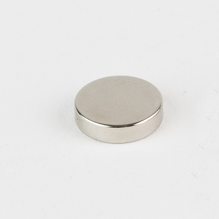 BUNTING N52 Neodymium Disc Magnets, 0.5" D, 7.97 lb Pull, Rare Earth Magnets N52P500125